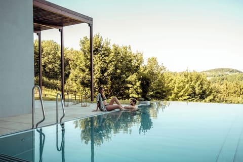 Indoor pool, 2 outdoor pools, pool umbrellas, sun loungers