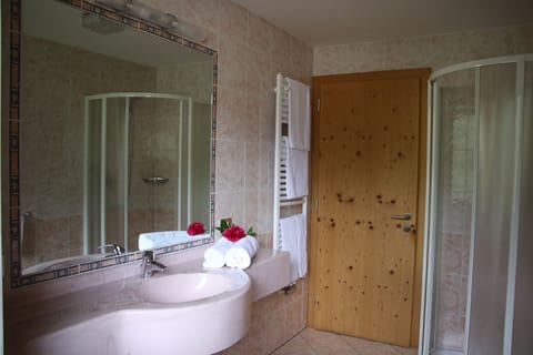Superior Double Room | Bathroom | Shower, free toiletries, hair dryer, bidet