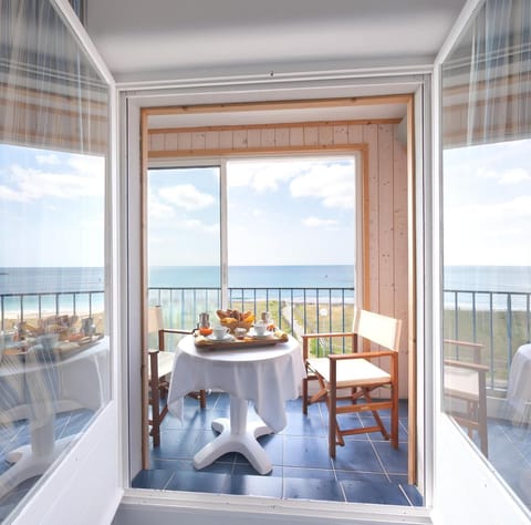 Double or Twin Room, Ocean View | Balcony
