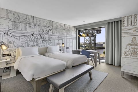 Premium bedding, in-room safe, soundproofing, iron/ironing board