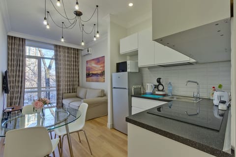 Standard Apartment, 1 Bedroom, Smoking | Living area | Smart TV, Netflix, pay movies, streaming services