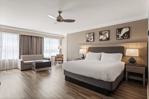 In-room safe, desk, laptop workspace, iron/ironing board