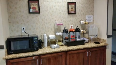 Free daily on-the-go breakfast