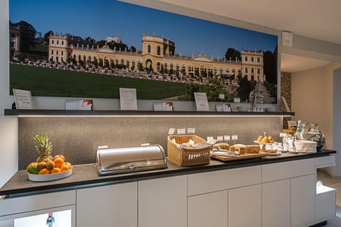 Daily buffet breakfast (EUR 12 per person)
