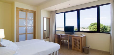 Minibar, desk, soundproofing, rollaway beds
