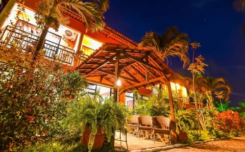 Front of property - evening/night