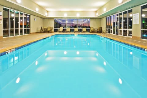Indoor pool, open 8 AM to 10:00 PM, sun loungers