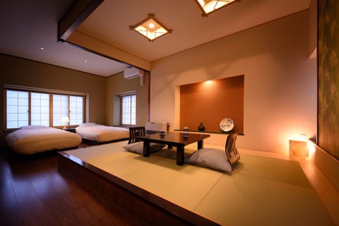 Suite, Non Smoking (Semi Open-Air Bath, Kewaashizaka) | In-room safe, WiFi (free), bed sheets
