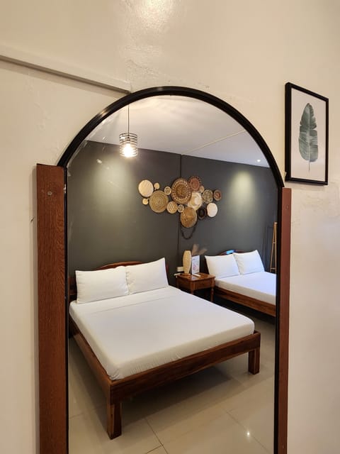 Standard Quadruple Room, 2 Double Beds | Desk, iron/ironing board