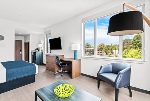 Hayward Pet Friendly Deluxe Room, 1 King bed with Sofa bed | Desk, blackout drapes, free WiFi, bed sheets