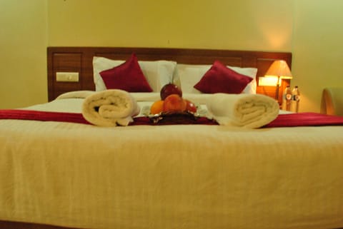 Economy Double Room, 1 King Bed, Smoking, City View | Premium bedding, minibar, desk, iron/ironing board