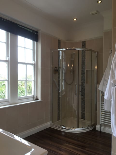 Deluxe Room, Sea View | Bathroom | Free toiletries, hair dryer, towels, soap