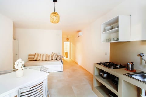 Comfort Apartment | Living area | Flat-screen TV