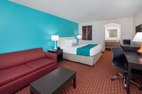 In-room safe, desk, blackout drapes, iron/ironing board