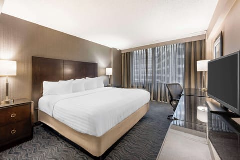 In-room safe, blackout drapes, iron/ironing board