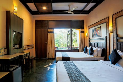 Family Quadruple Room, 1 Bedroom | Garden view