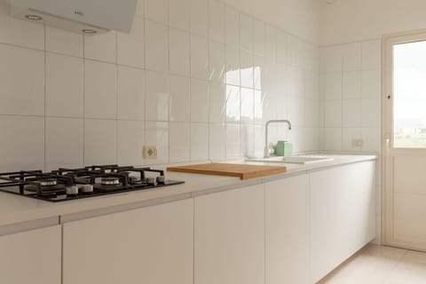 Comfort Apartment, 2 Bedrooms, Balcony, City View | Private kitchen | Full-size fridge, espresso maker, coffee/tea maker, electric kettle