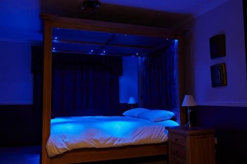 Individually decorated, individually furnished, blackout drapes