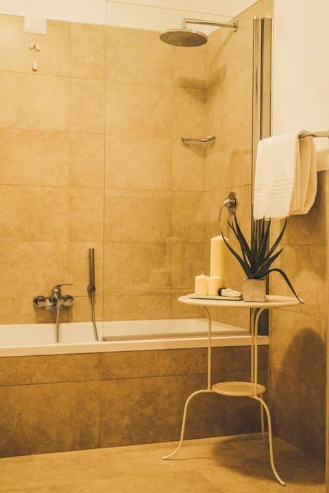 Free toiletries, hair dryer, bathrobes, bidet