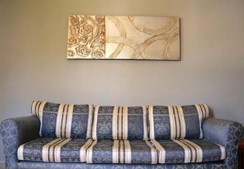 Double or Twin Room, Sea View | Living area | Plasma TV