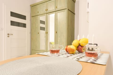 Classic Apartment, 1 Bedroom, Balcony | In-room dining