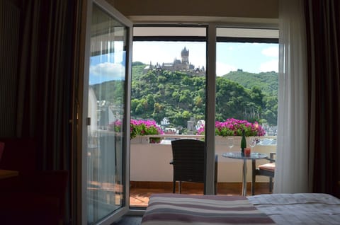 Double Room, Balcony (Castle View) | In-room safe, desk, free WiFi, bed sheets