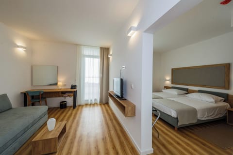 Superior Suite, Balcony, Sea Facing | Minibar, in-room safe, desk, free WiFi