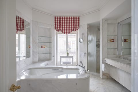 Free toiletries, bathrobes, slippers, towels