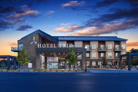 Front of property - evening/night