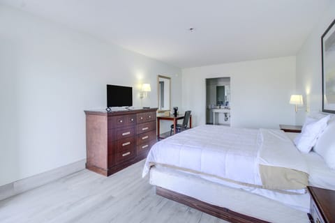 Room, 1 King Bed, Non Smoking | Iron/ironing board, free WiFi, bed sheets