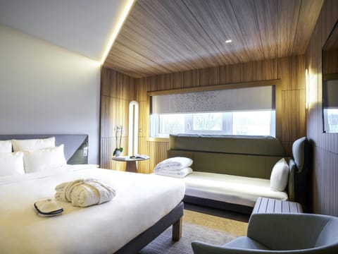 Family Room, 1 Double Bed with Sofa bed (Executive) | Pillowtop beds, in-room safe, blackout drapes, soundproofing