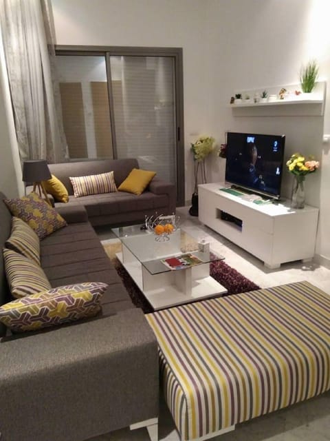 Apartment, 1 Bedroom | Living room | TV
