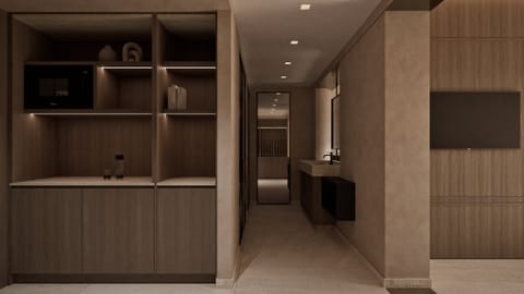 Minibar, in-room safe, desk, laptop workspace