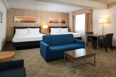 Suite, Multiple Beds, Bay View | In-room safe, desk, laptop workspace, blackout drapes