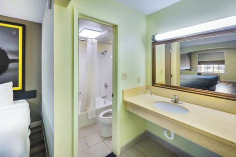 Individually decorated, individually furnished, desk, laptop workspace