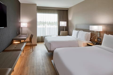 In-room safe, desk, laptop workspace, blackout drapes