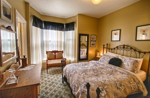 Down comforters, free WiFi, bed sheets, alarm clocks