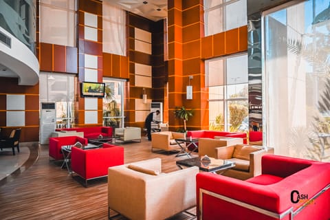 Lobby sitting area