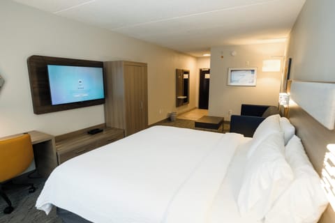 Suite, 1 King Bed | Desk, iron/ironing board, free cribs/infant beds, free WiFi