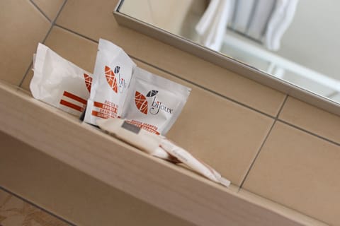 Panoramic Room | Bathroom | Shower, free toiletries, hair dryer, towels