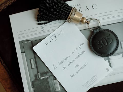 Premium bedding, minibar, in-room safe, desk