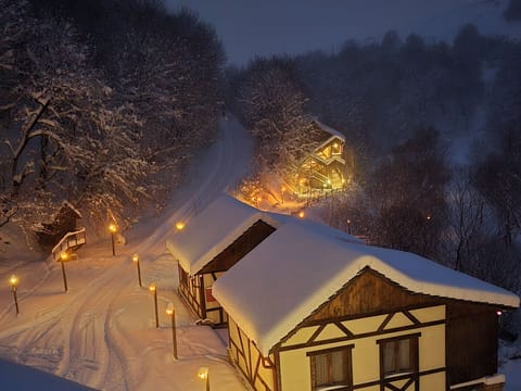 Front of property - evening/night