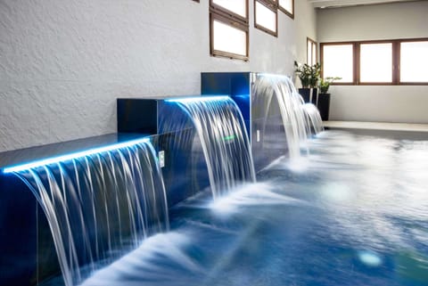Indoor pool, open 6:30 AM to 10:30 PM, sun loungers