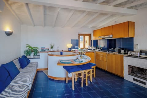 Apartment, 2 Bedrooms, Terrace | Private kitchen | Full-size fridge, microwave, oven, stovetop