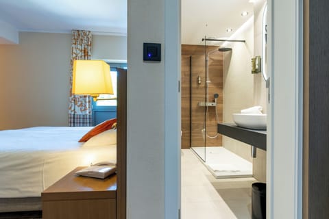 Standard Double Room | Minibar, in-room safe, desk, iron/ironing board