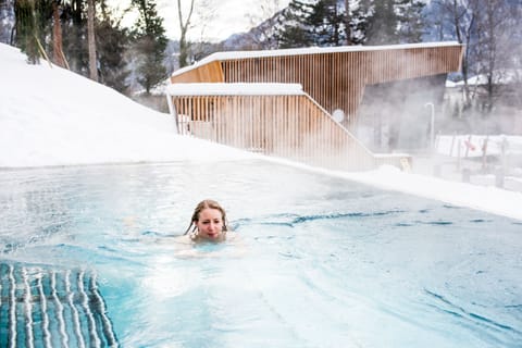 Indoor pool, outdoor pool, open 9:00 AM to 8:00 PM, sun loungers