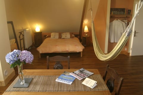 Loft, Garden View | 1 bedroom, premium bedding, desk, iron/ironing board