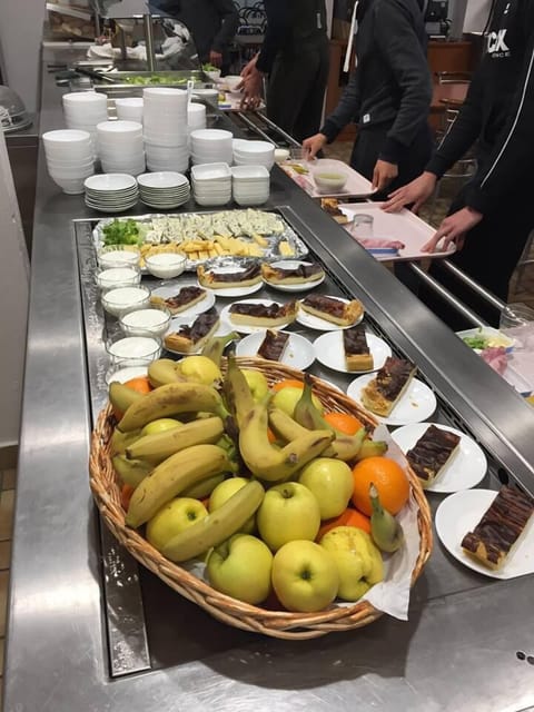 Daily buffet breakfast (EUR 5 per person)