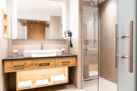 Free toiletries, hair dryer, bathrobes, slippers