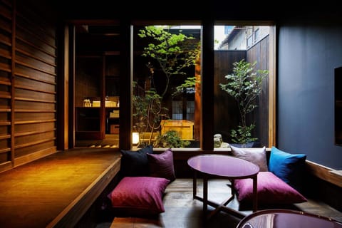 Traditional House with Semi-open-air-bath (Cypress Bath) | In-room dining